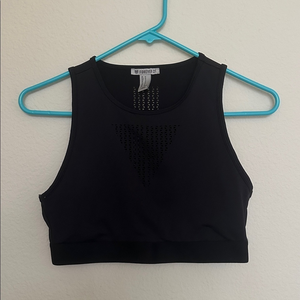 Forever 21 Cut Out Sports Bra